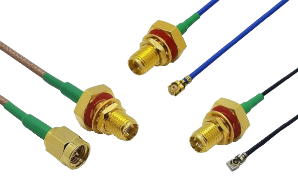 Custom RF cable assembly and RF adapter product
