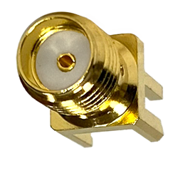 Straight Jack Tab Terminal PCB End Launch Short