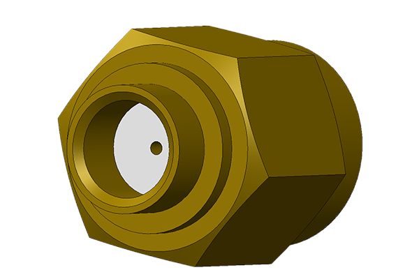SMA STRAIGHT SOLDER PLUG CONNECTOR