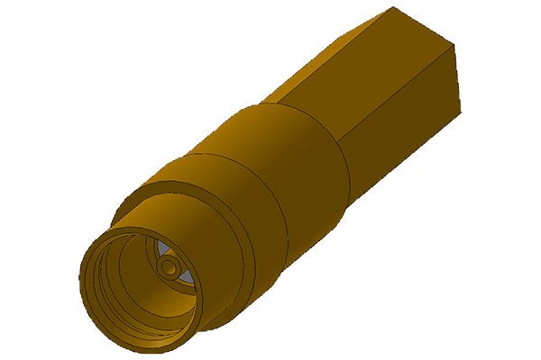 MMCX STRAIGHT CRIMP JACK CONNECTOR