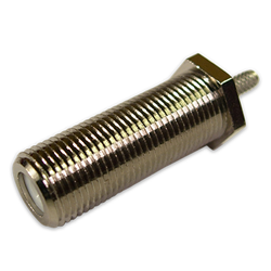 Straight Jack Crimp Rear mount Bulkhead RG179