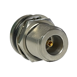 Straight Jack Cable Crimp Rear Mount Bulkhead L400