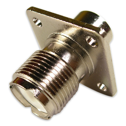 Straight Jack Clamp Panel Mount RG58