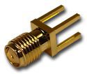 SMA Straight Jack Solder Post PCB Through Hole