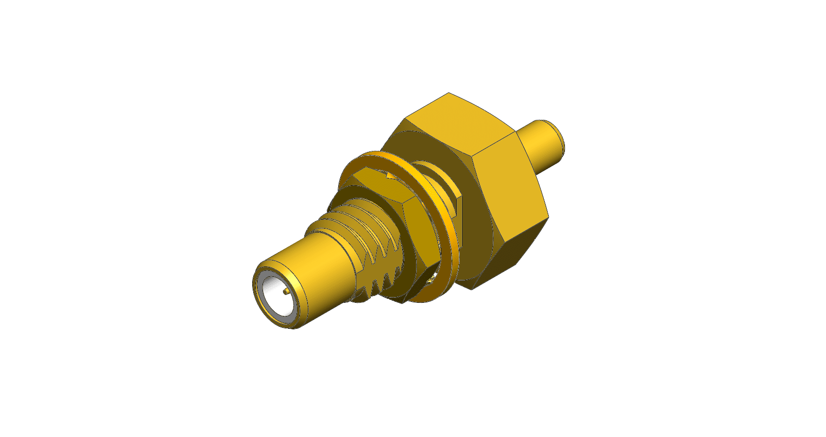 SMC Bulkhead Crimp Jack