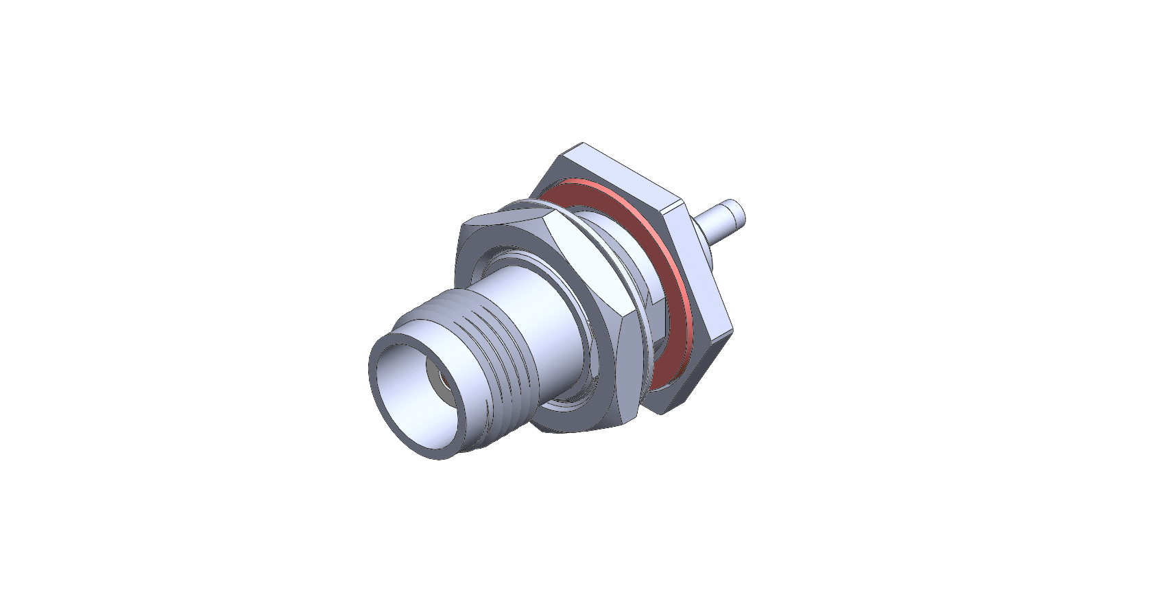 TNC Bulkhead Jack